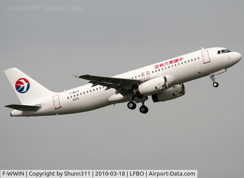 F-WWIN, 2010 Airbus A320-232 C/N 4252, C/n 4252 - To be B-6639