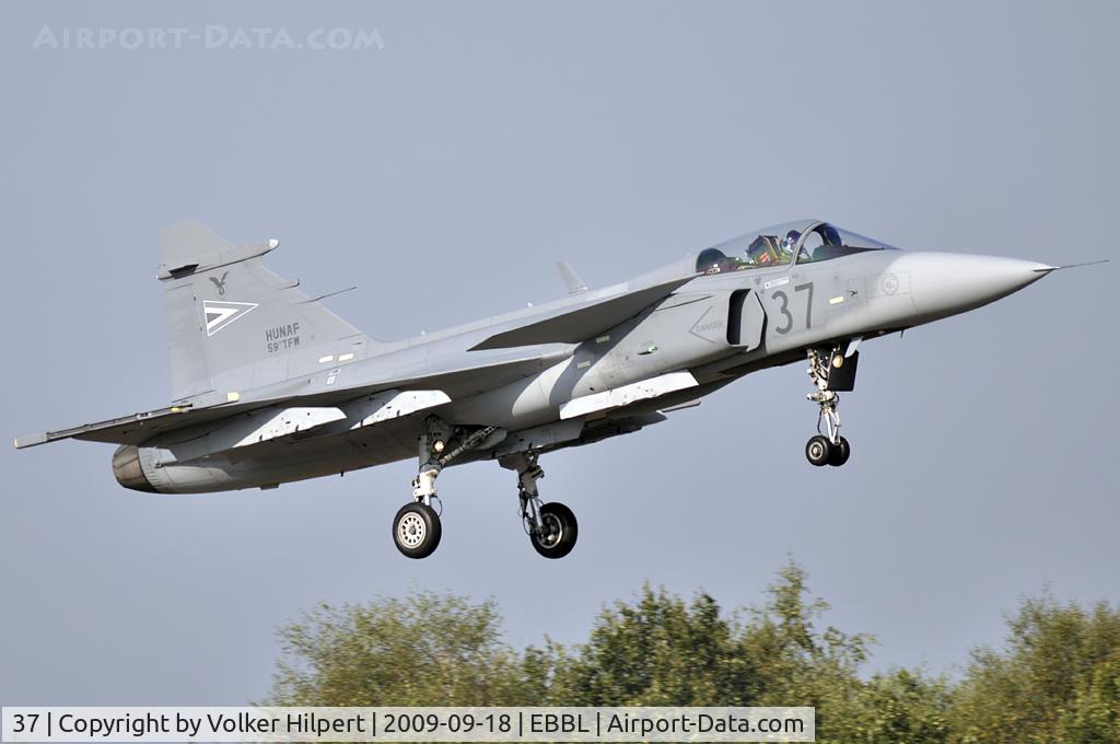 37, Saab JAS-39C Gripen C/N 39308, at Tiger Meet 2009