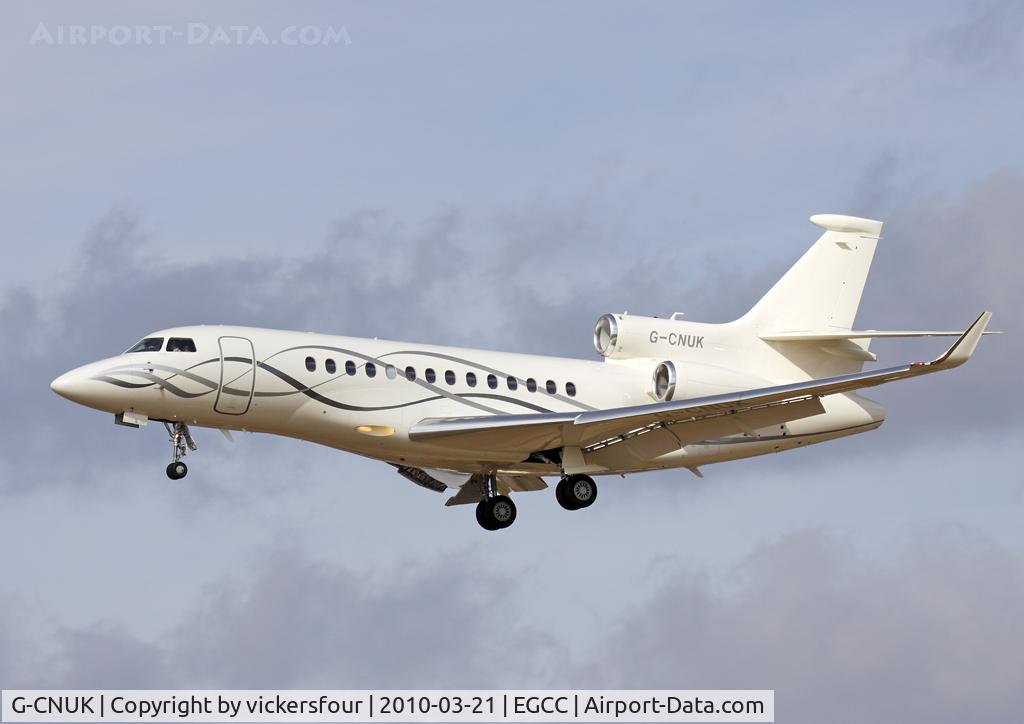 G-CNUK, 2008 Dassault Falcon 7X C/N 052, TAG Aviation (UK) Ltd Falcon 7X (c/n 52).