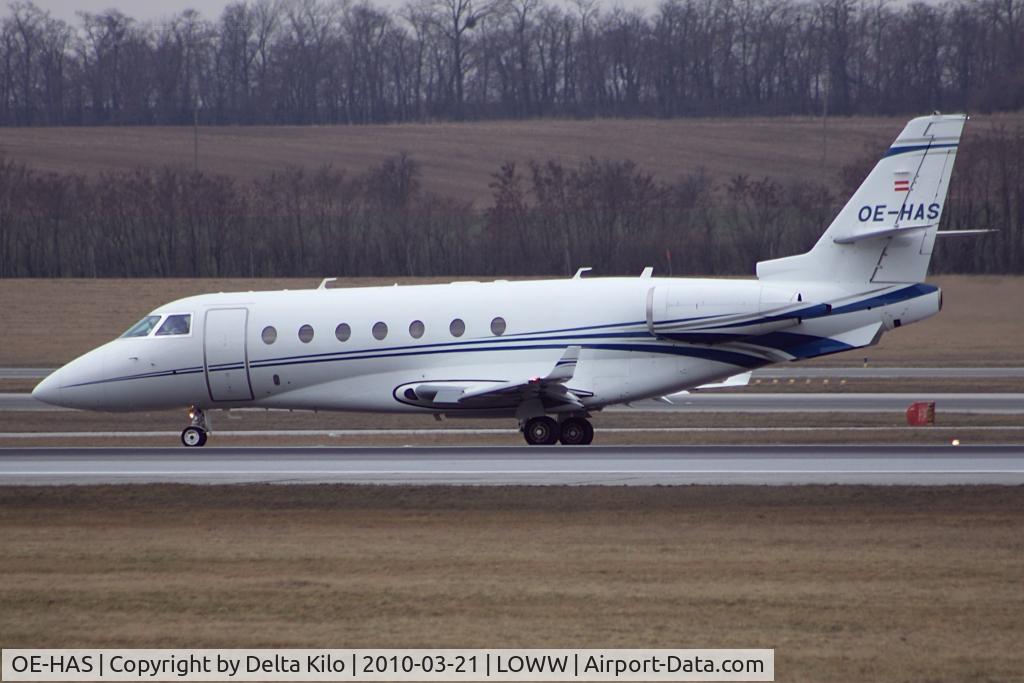 OE-HAS, 2009 Israel Aerospace Industries Gulfstream 200 C/N 206, Majestic Executive Aviation