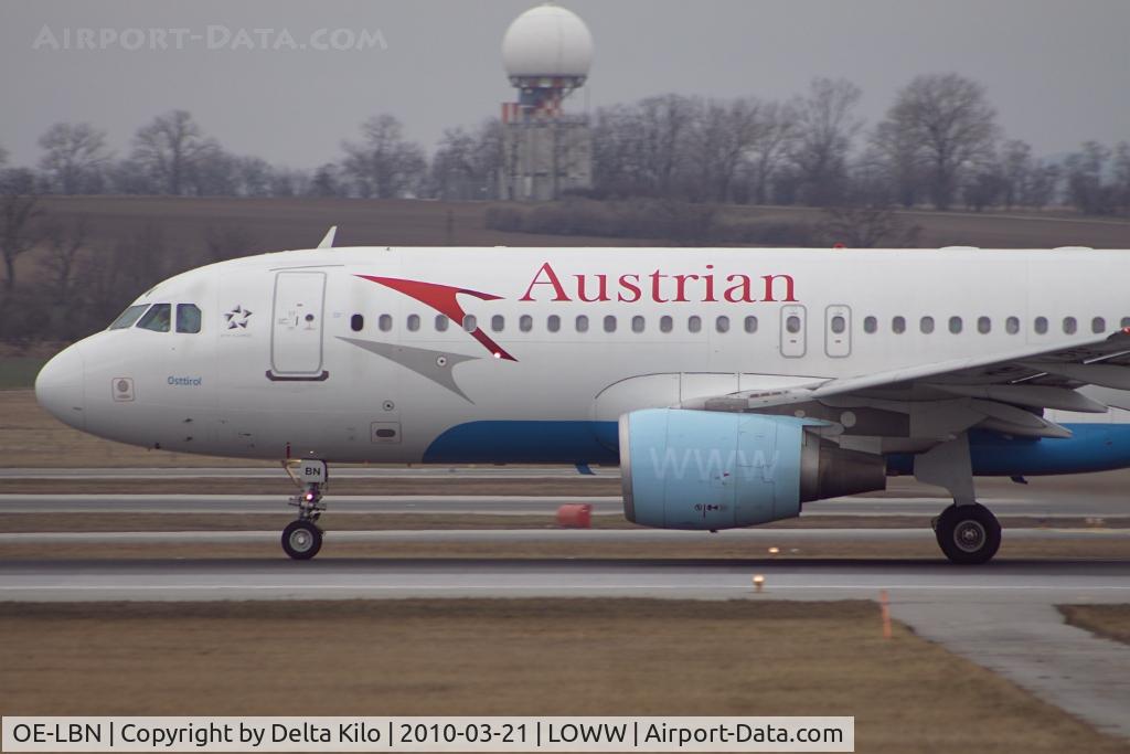 OE-LBN, 1997 Airbus A320-214 C/N 768, AUSTRIAN AIRLINES