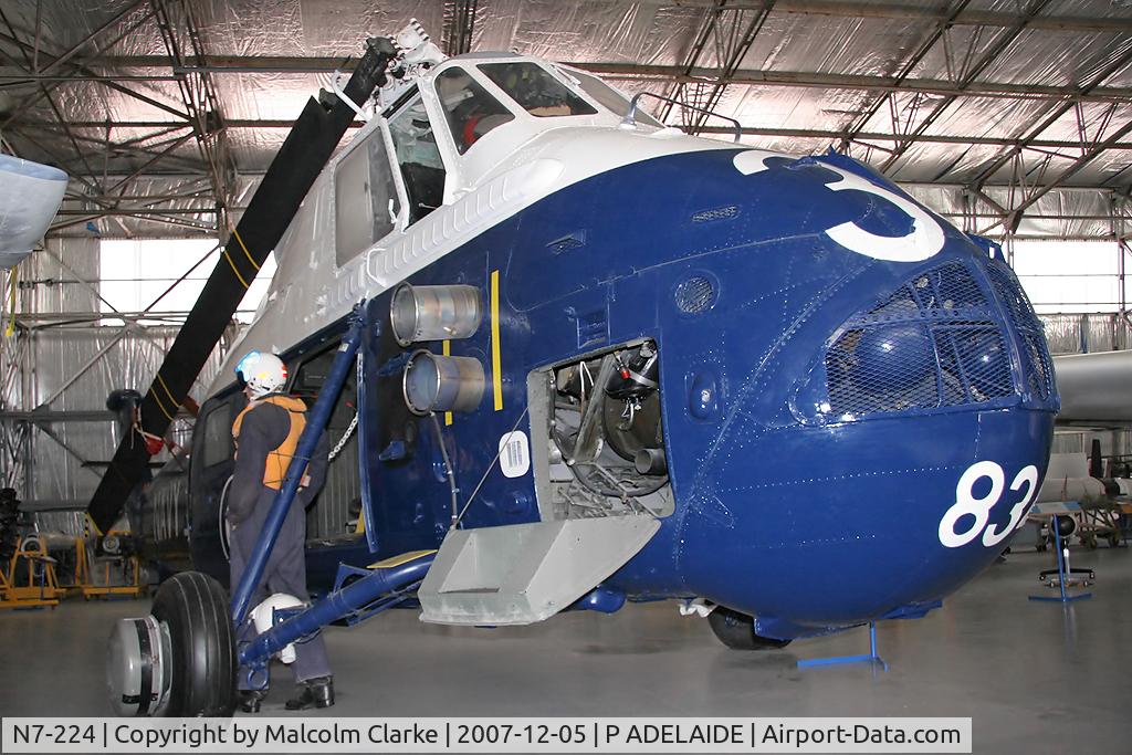 N7-224, Westland Wessex HAS.31A C/N WA224, Westland Wessex HAS31A at the South Australian Aviation Museum, Port Adelaide in 2007.