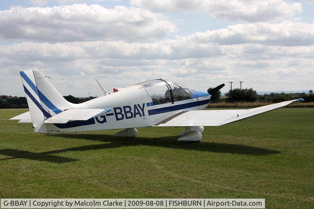 G-BBAY, 1973 Robin DR-400-140 Major C/N 841, Robin DR-400-140 Major at Fishburn Airfield, UK in 2009.