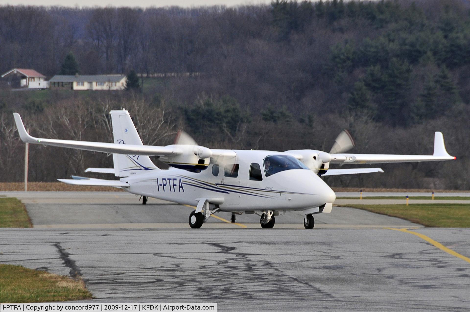 I-PTFA, Tecnam P-2006T C/N Not found I-PTFA, Tecnam P2006T, seen at KFDK on 12/17/2009.