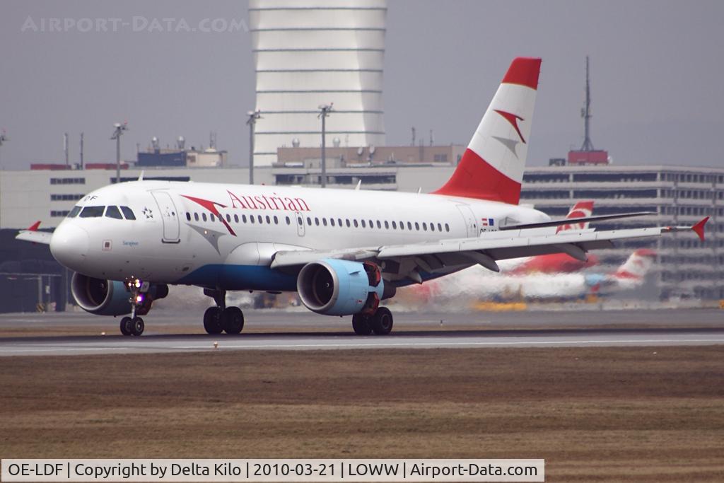 OE-LDF, 2005 Airbus A319-112 C/N 2547, AUSTRIAN AIRLINES