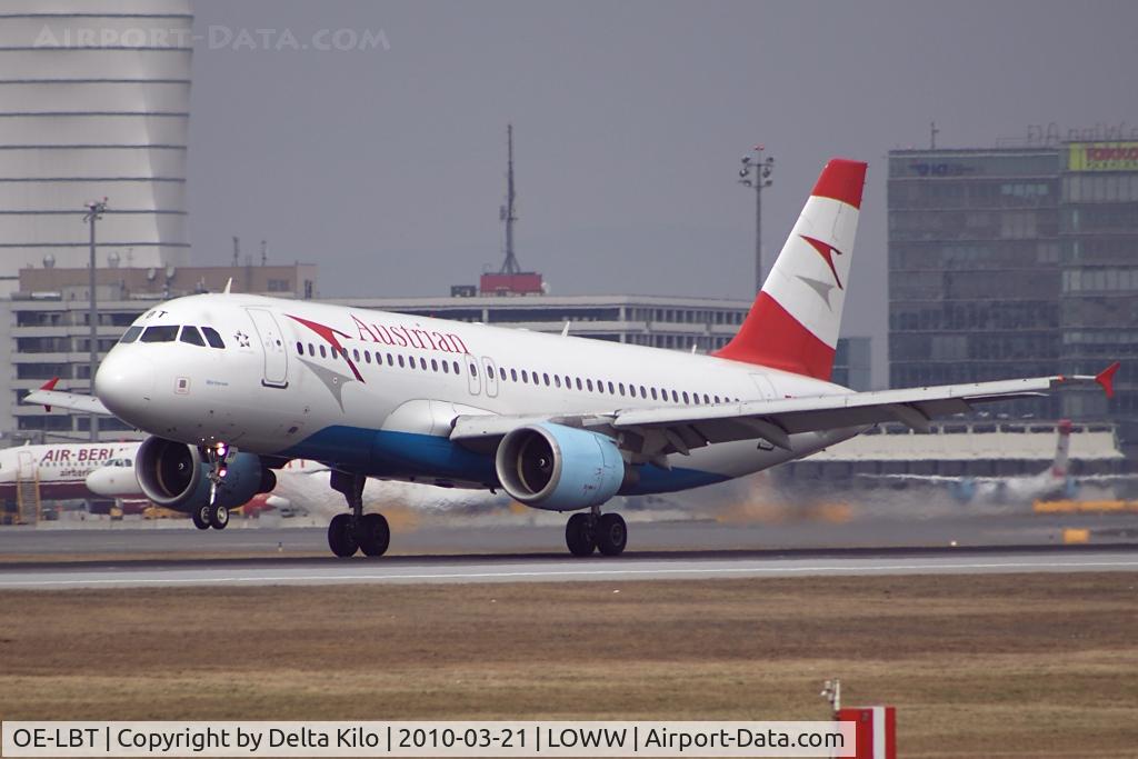 OE-LBT, 2000 Airbus A320-214 C/N 1387, AUSTRIAN AIRLINES