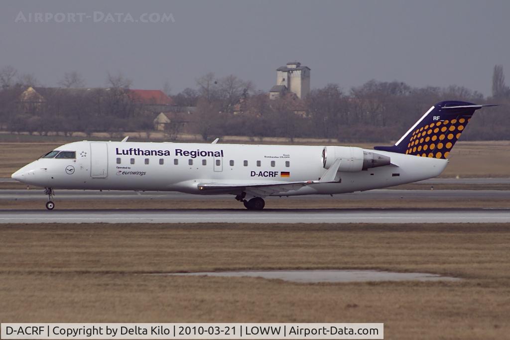 D-ACRF, 2002 Bombardier CRJ-200ER (CL-600-2B19) C/N 7619, Eurowings