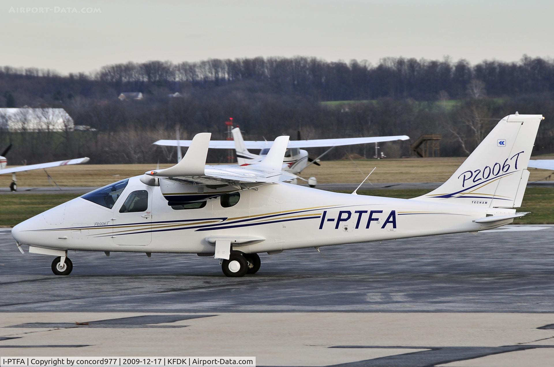 I-PTFA, Tecnam P-2006T C/N Not found I-PTFA, Tecnam P2006T, seen at KFDK on 12/17/2009.