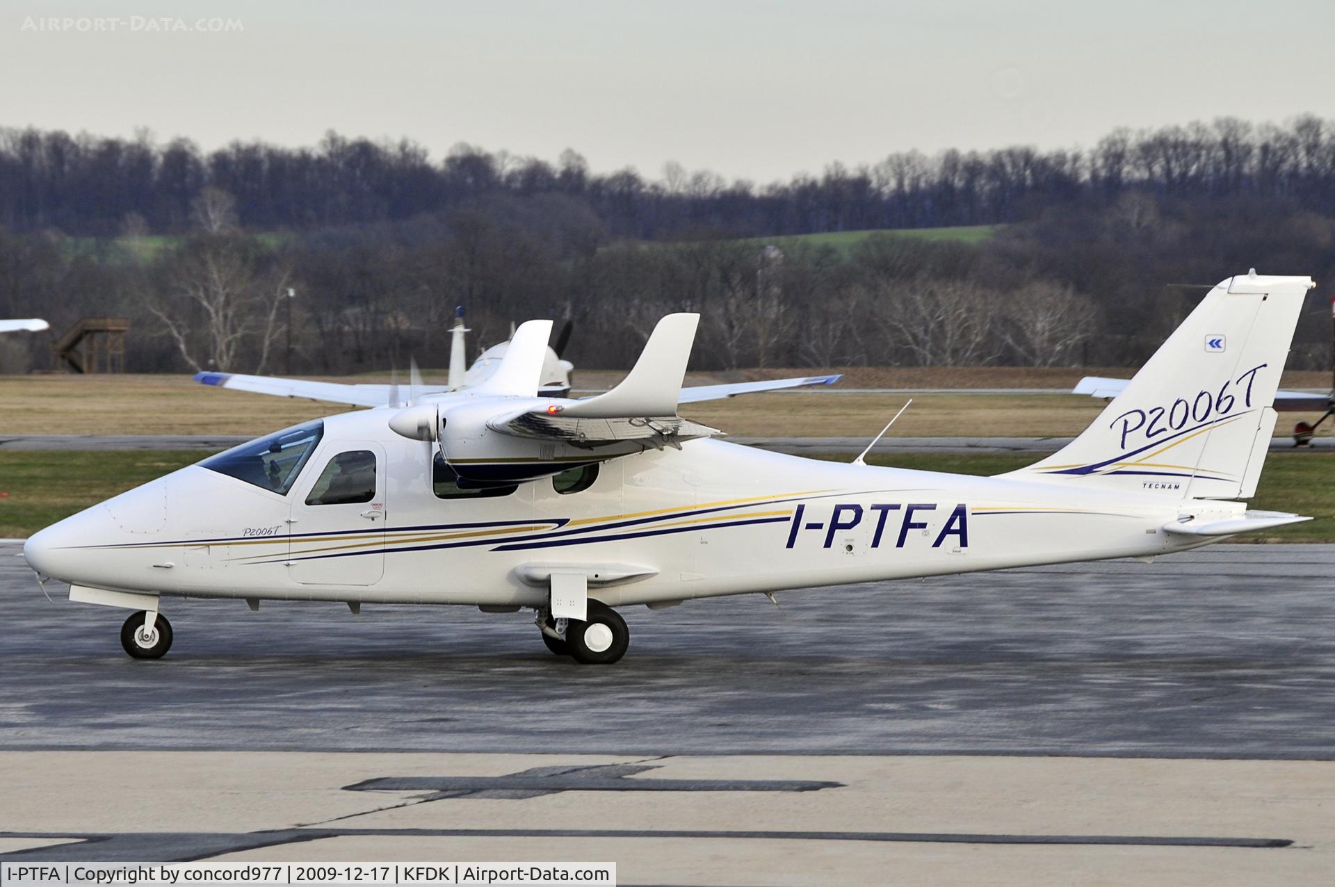 I-PTFA, Tecnam P-2006T C/N Not found I-PTFA, Tecnam P2006T, seen at KFDK on 12/17/2009.