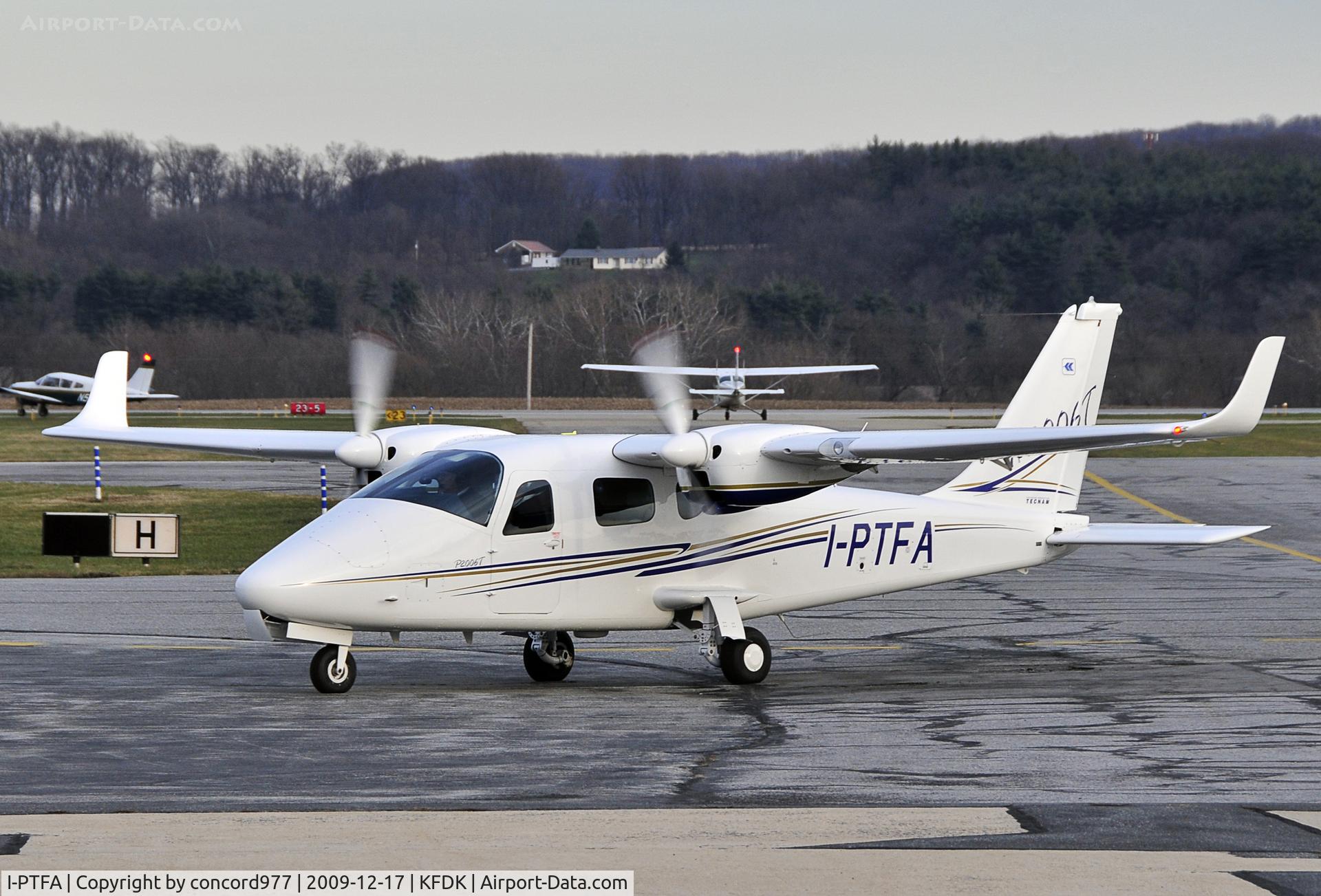 I-PTFA, Tecnam P-2006T C/N Not found I-PTFA, Tecnam P2006T, seen at KFDK on 12/17/2009.
