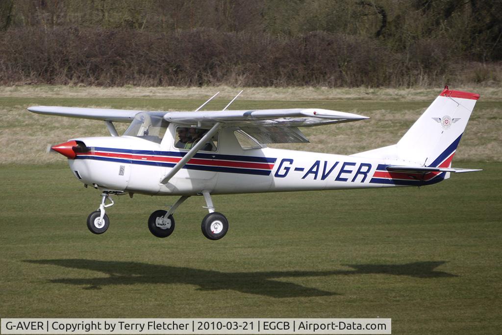 G-AVER, 1966 Reims F150G C/N 0206, Based Cessna F150G at Barton
