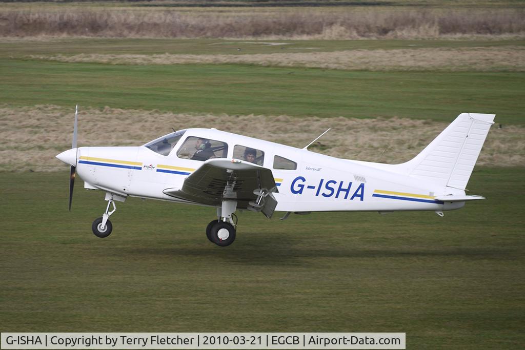 G-ISHA, 2004 Piper PA-28-161 Cherokee Warrior III C/N 2842211, Based Piper at Barton