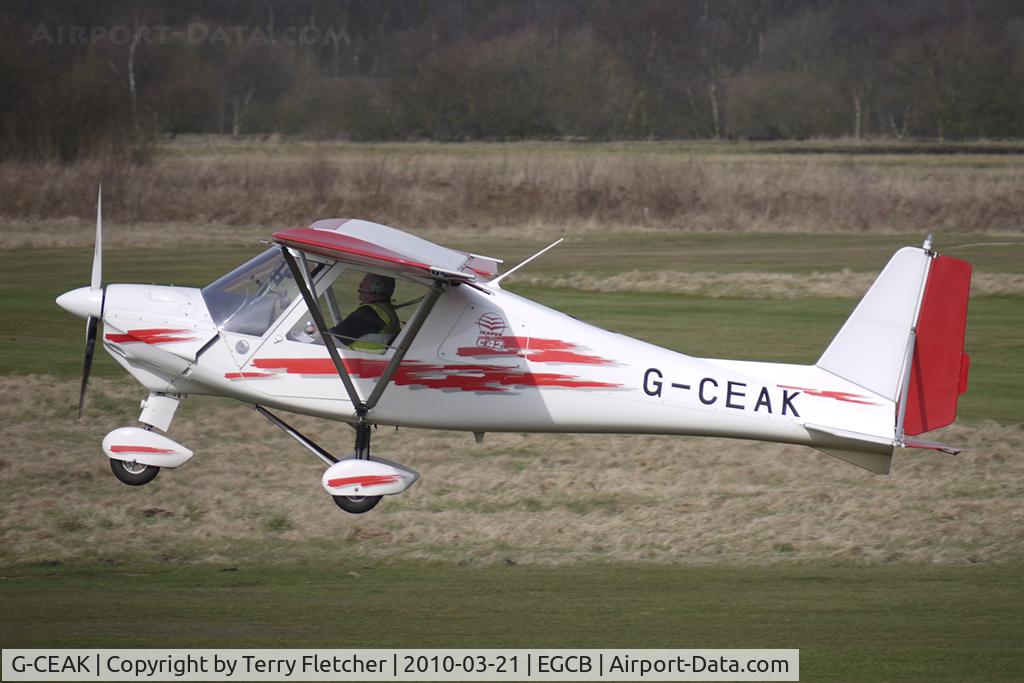 G-CEAK, 2006 Comco Ikarus C42 FB80 C/N 0606-6826, Based Ikarus C42 at Barton