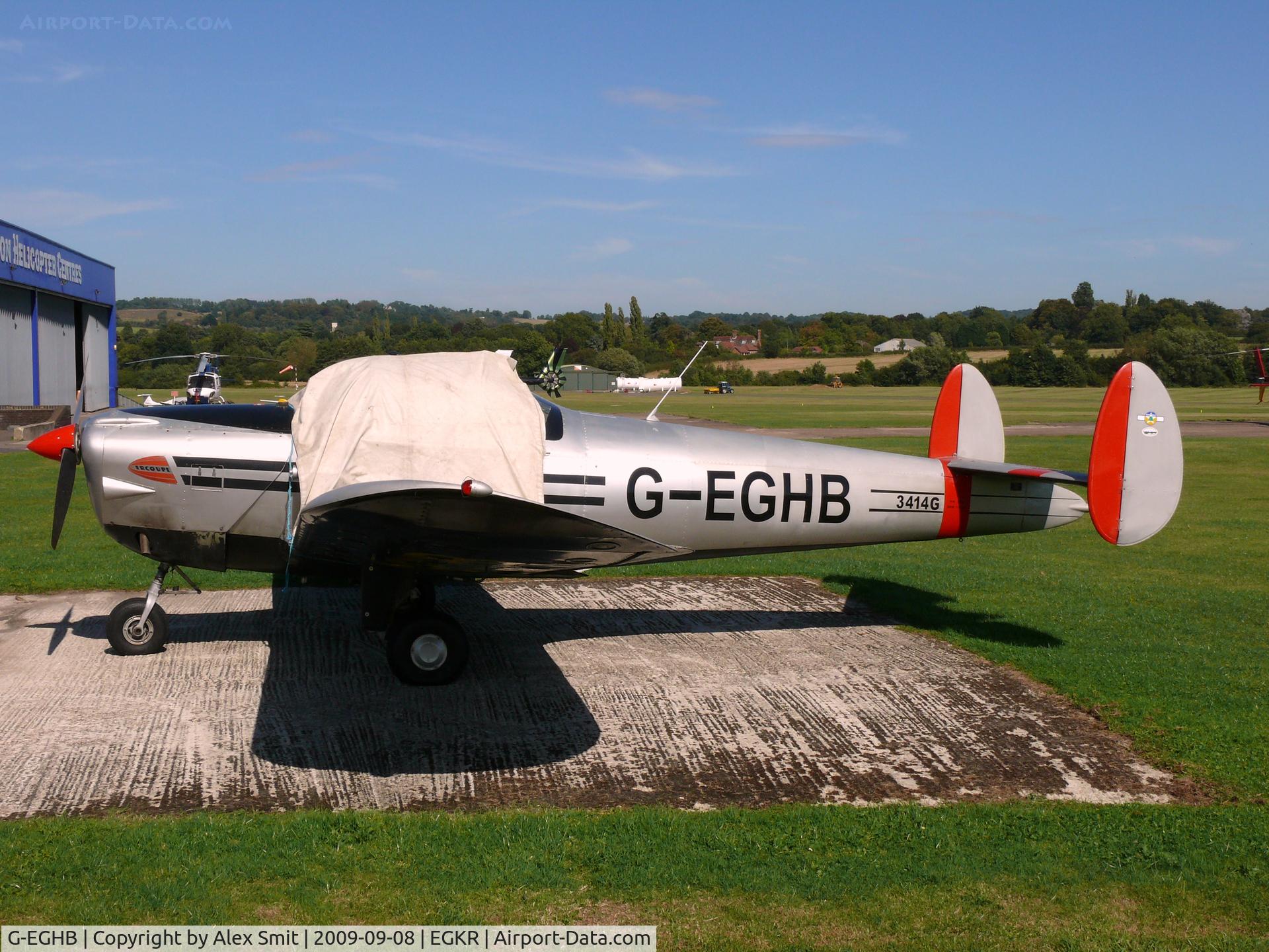 G-EGHB, 1946 Erco 415D Ercoupe C/N 1876, Erco 415D Ercoupe G-EGHB Vallance By-Ways