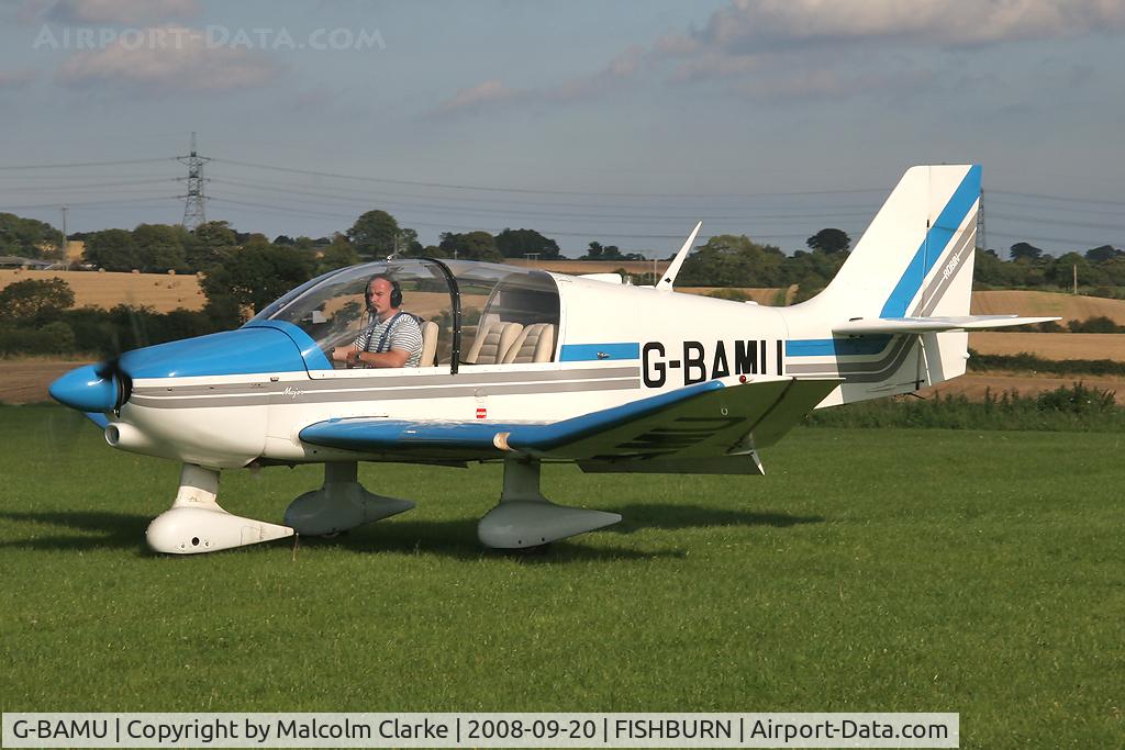 G-BAMU, 1972 Robin DR-400-160 Chevalier C/N 778, Robin DR-400-160 Chevalier at Fishburn Airfield, UK in 2008.
