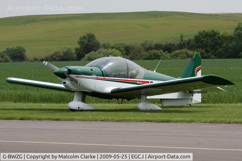 G-BWZG, 1997 Robin R-2160 Alpha Sport C/N 311, Robin R-2160 Alpha Sport at Sherburn-in-Elmet in 2009.
