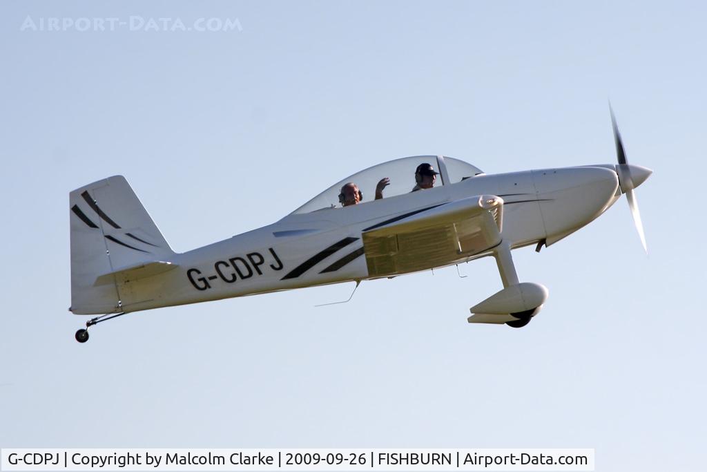 G-CDPJ, 2006 Vans RV-8 C/N PFA 303-13295, Van's RV-8 at Fishburn Airfield, UK in 2009.
