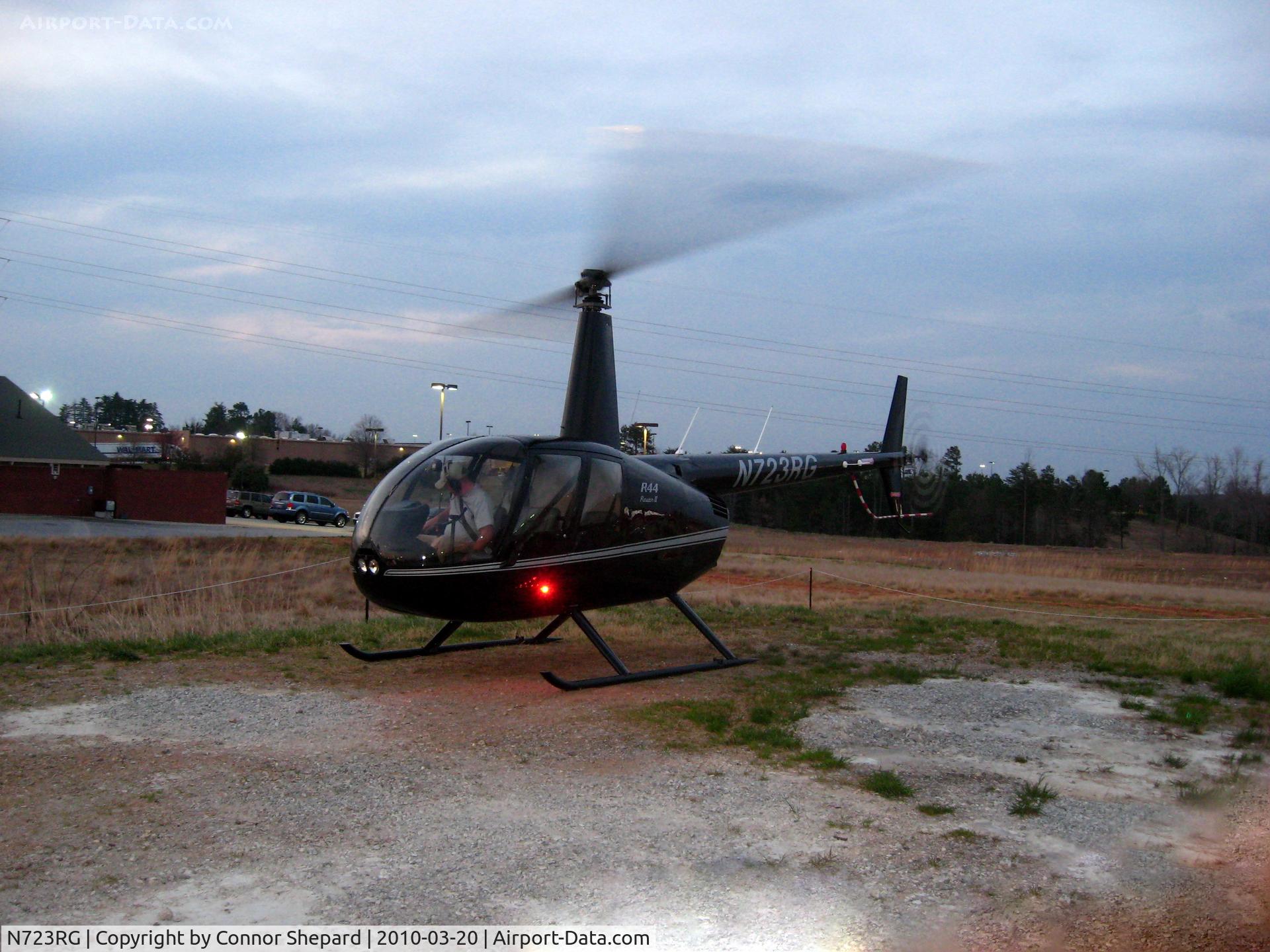N723RG, 2005 Robinson R44 II C/N 10658, Helicopter rides in Anderson, SC