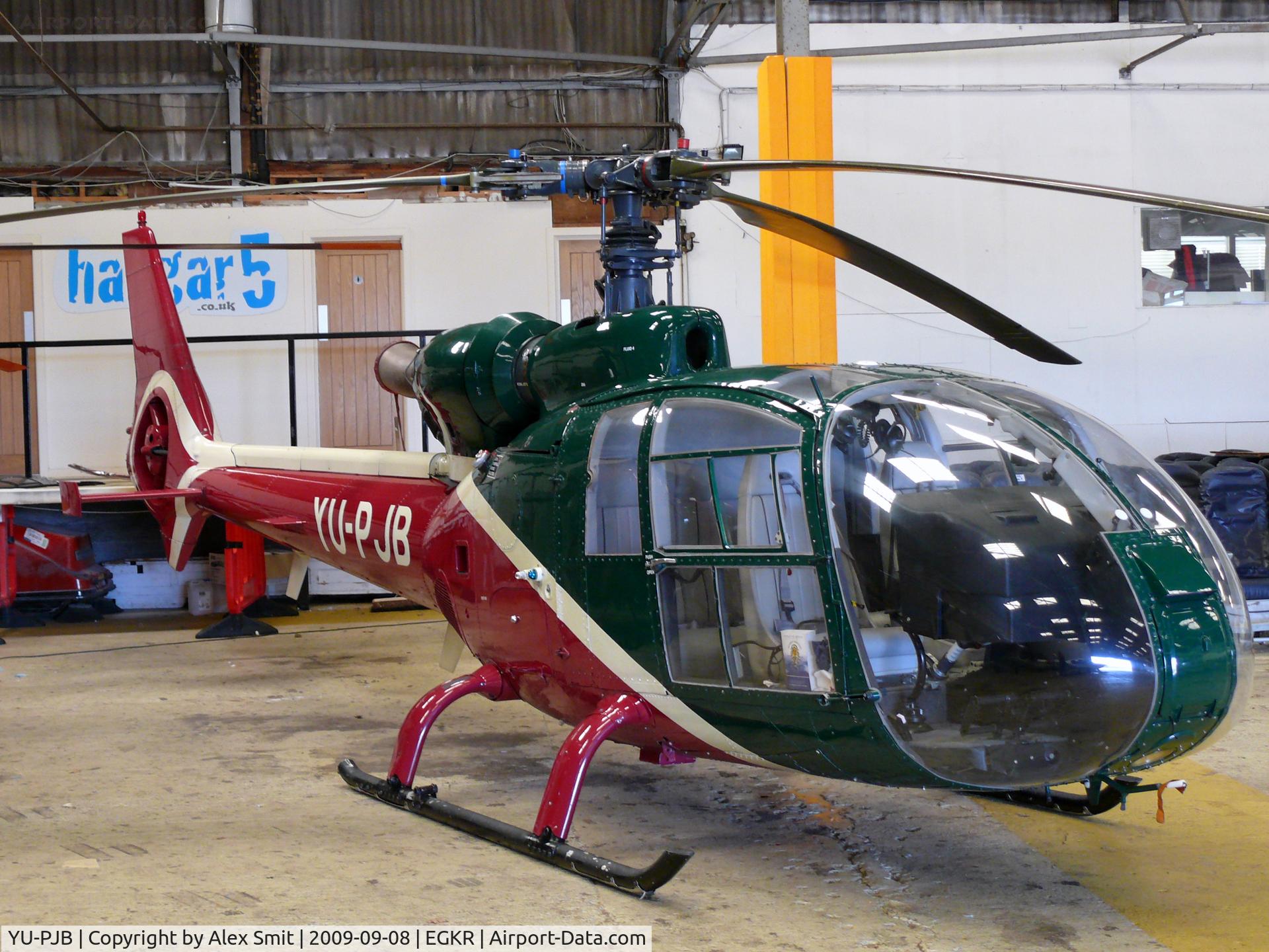 YU-PJB, 1977 Aerospatiale SA-341G Gazelle C/N 1392, Aerospatiale SA341G Gazelle YU-PJB