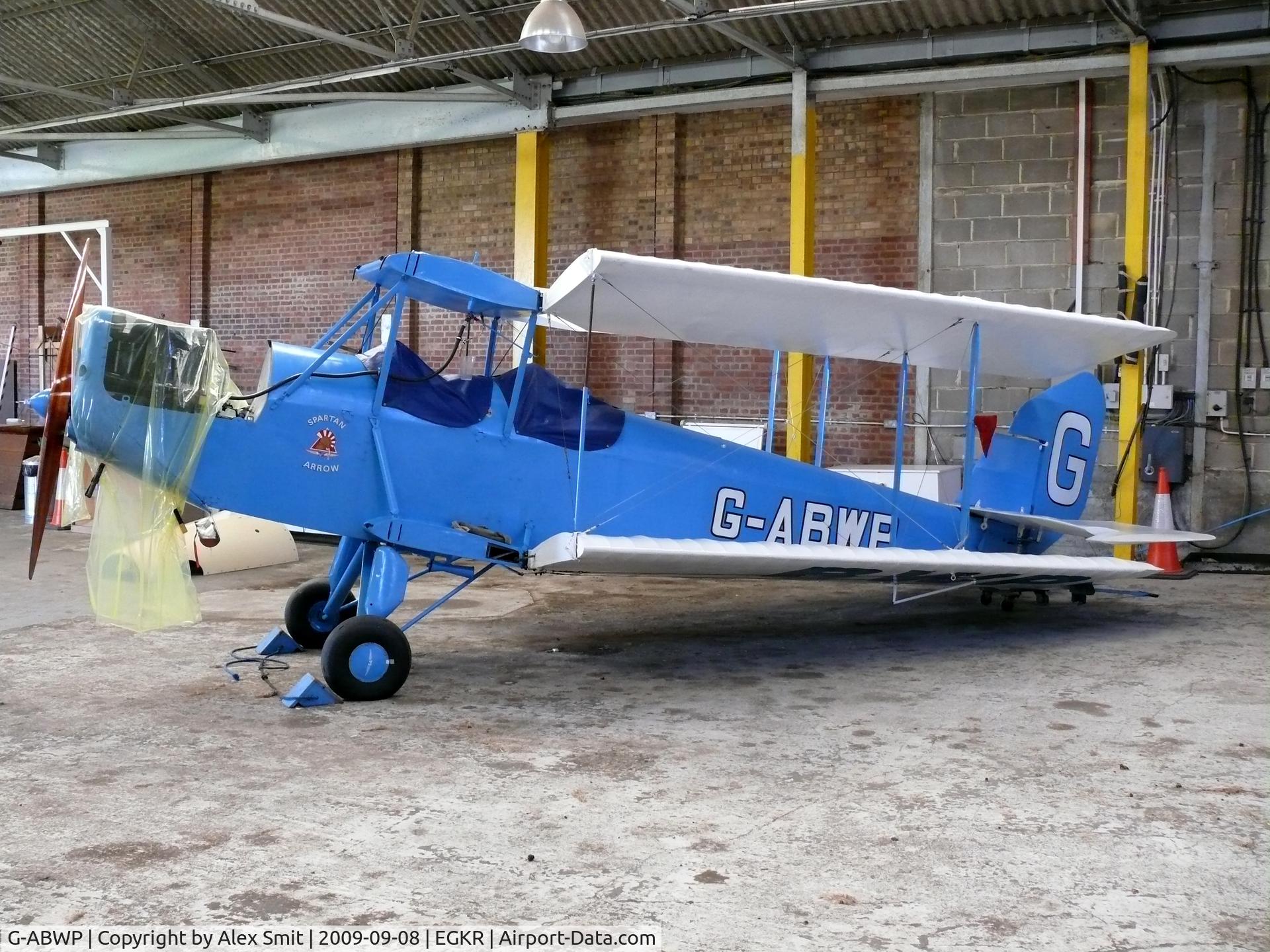G-ABWP, 1932 Spartan Arrow C/N 78, Spartan Aircraft Spartan Arrow G-ABWP Raymond Blain