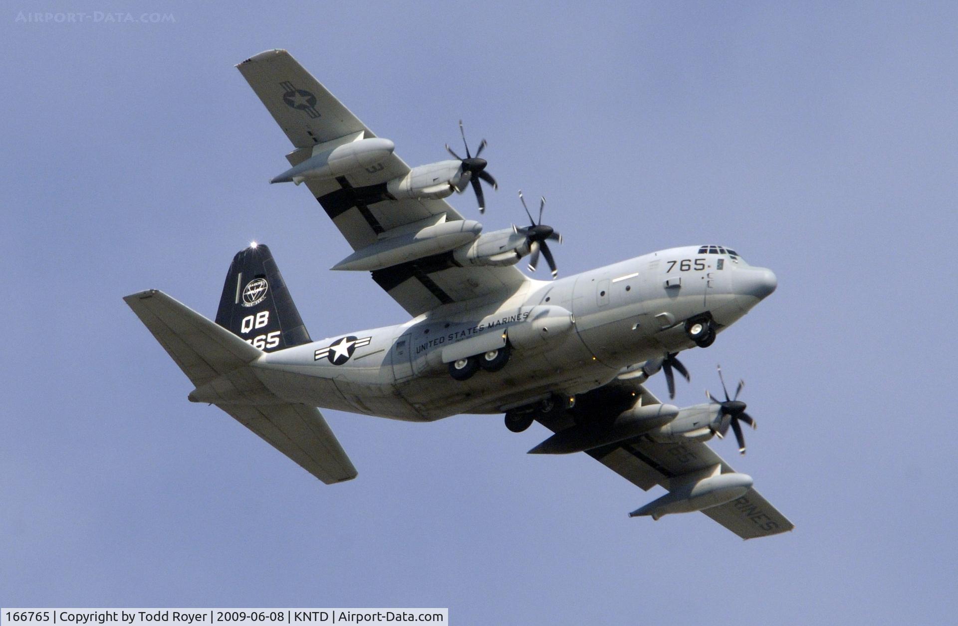 166765, 2005 Lockheed Martin KC-130J Hercules C/N 382-5565, From the backyard