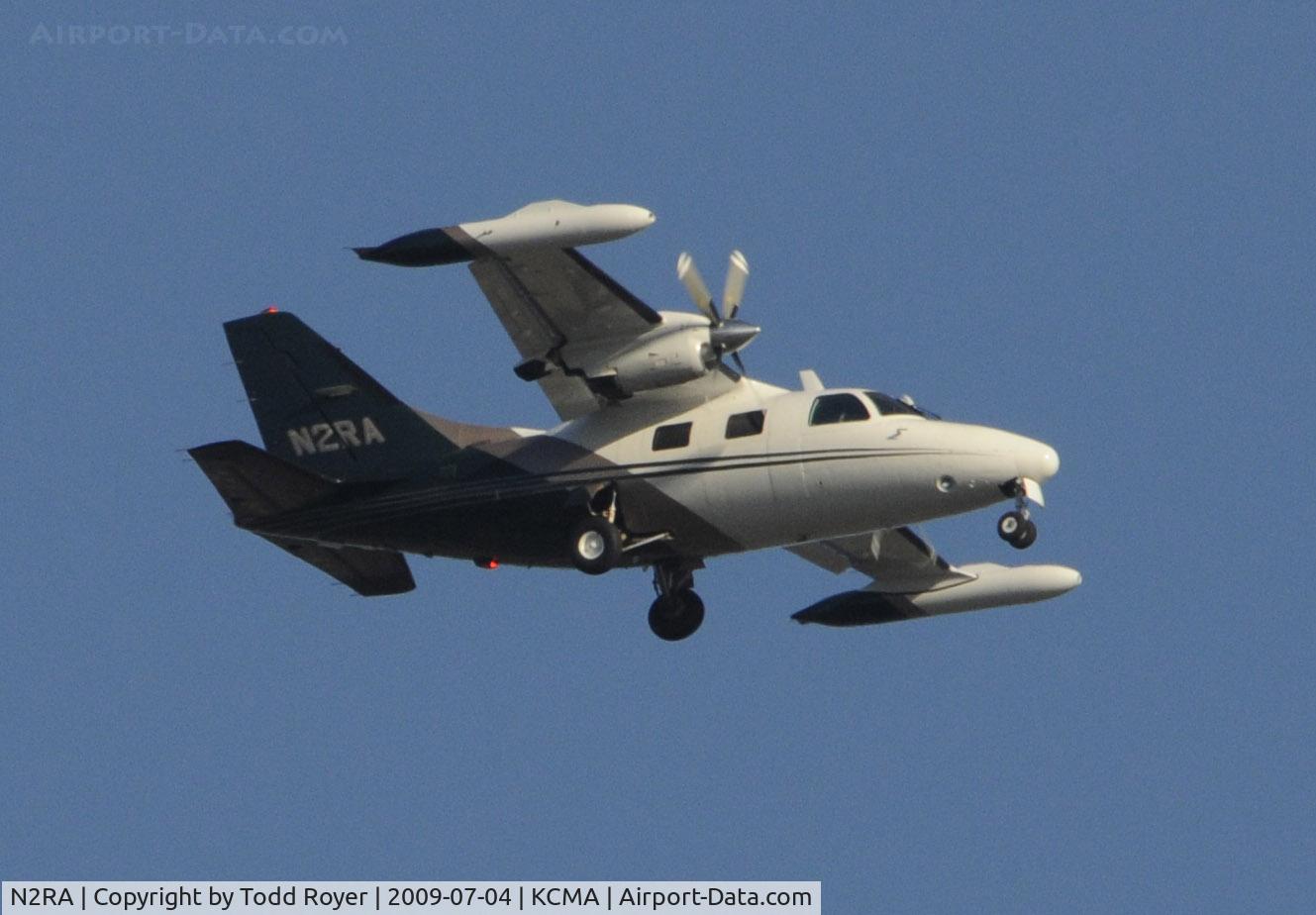 N2RA, Mitsubishi MU-2B-26A C/N 366SA, From the backyard