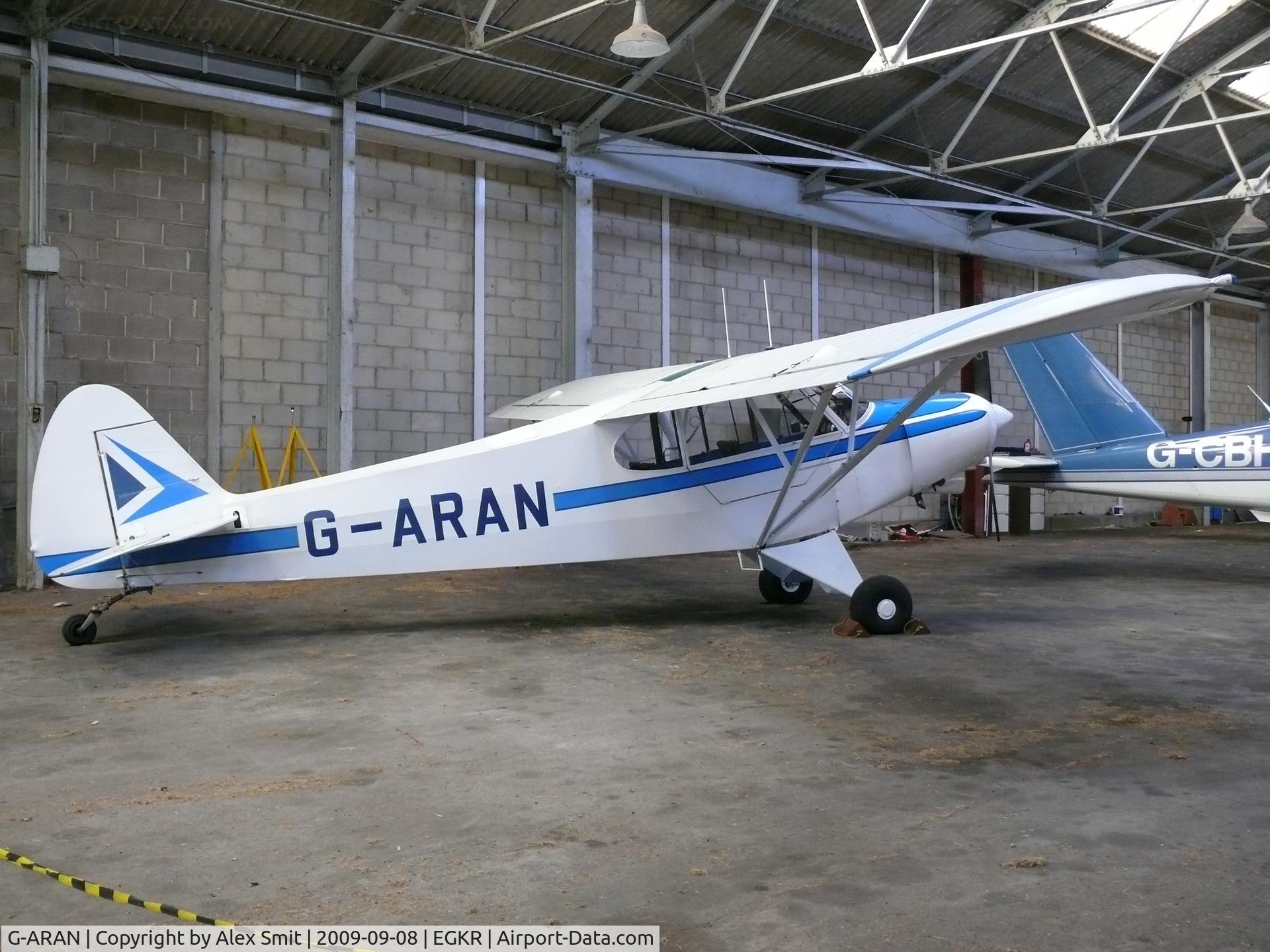 G-ARAN, 1960 Piper PA-18-150 Super Cub C/N 18-7307, Piper Pa18-150 Super Cub G-ARAN Docherty
