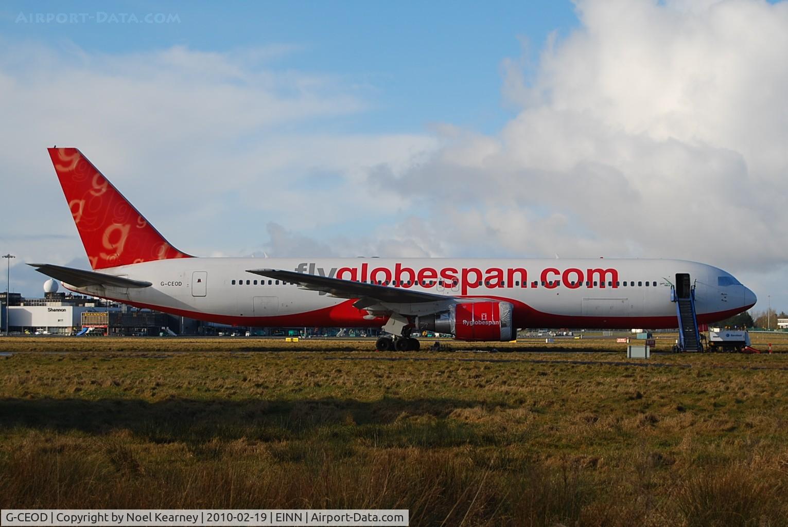 G-CEOD, 2000 Boeing 767-319 C/N 30586, Maintenance visitor