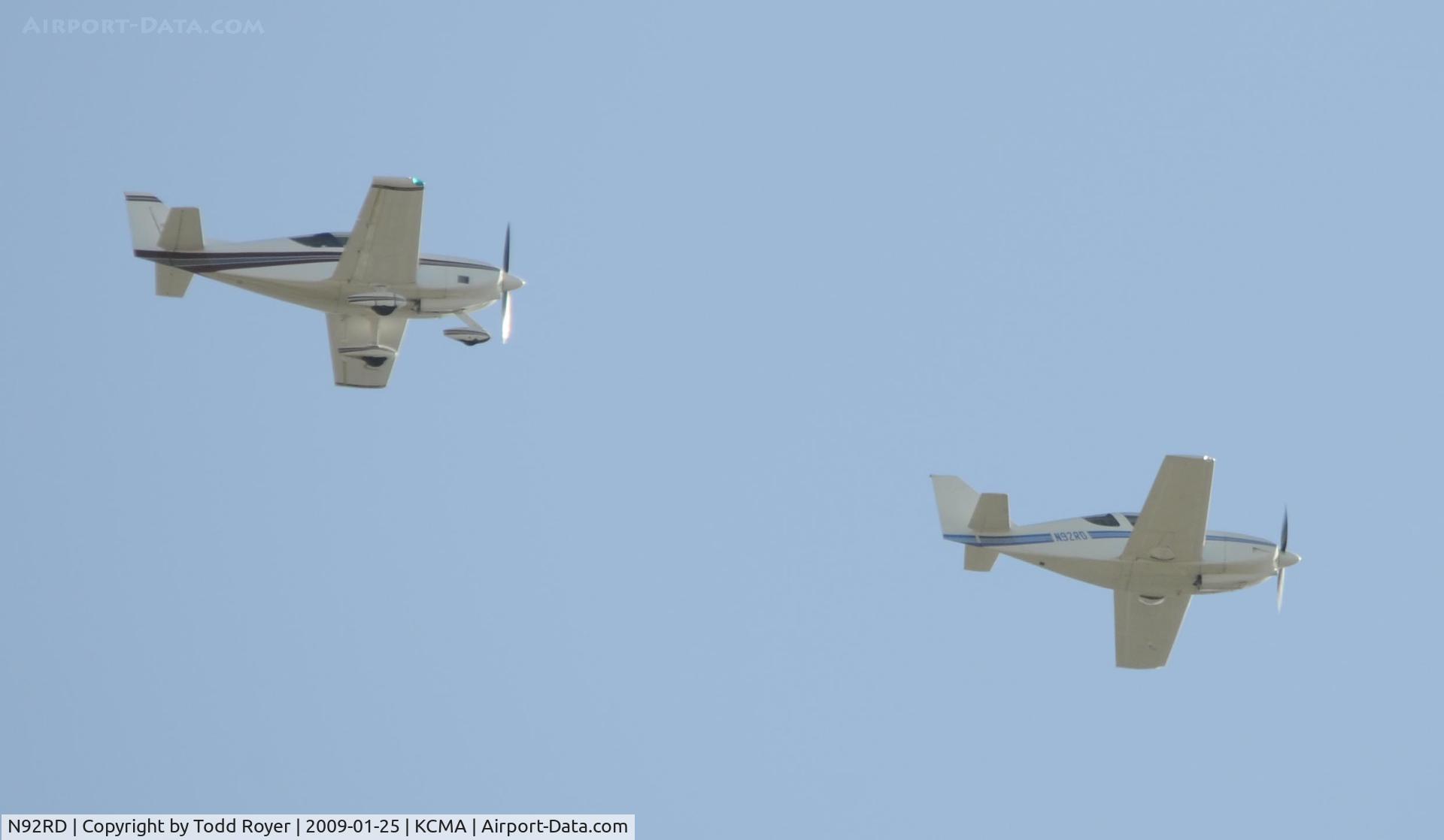 N92RD, Stoddard-Hamilton Glasair SH-2R C/N 630, From the backyard