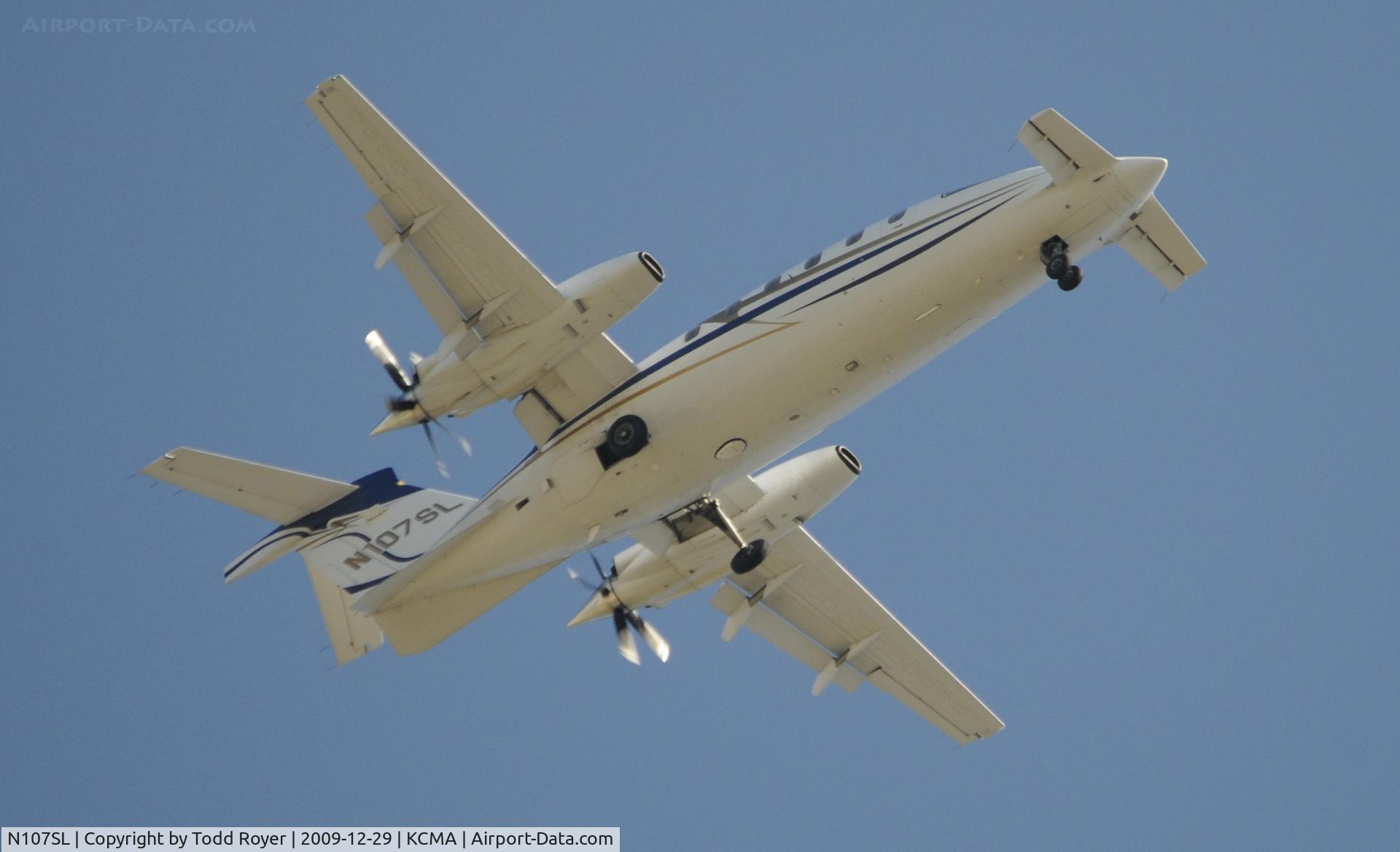 N107SL, 2003 Piaggio P-180 Avanti C/N 1073, From the backyard