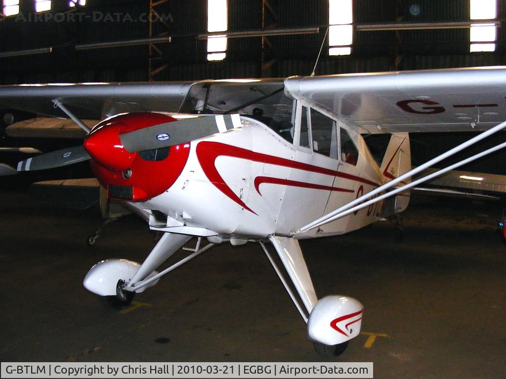G-BTLM, 1958 Piper PA-22-160P Tri Pacer C/N 22-6162, Privately owned