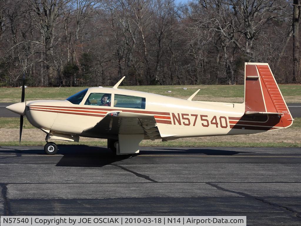 N57540, 1984 Mooney M20J 201 C/N 24-1459, At The Flying W