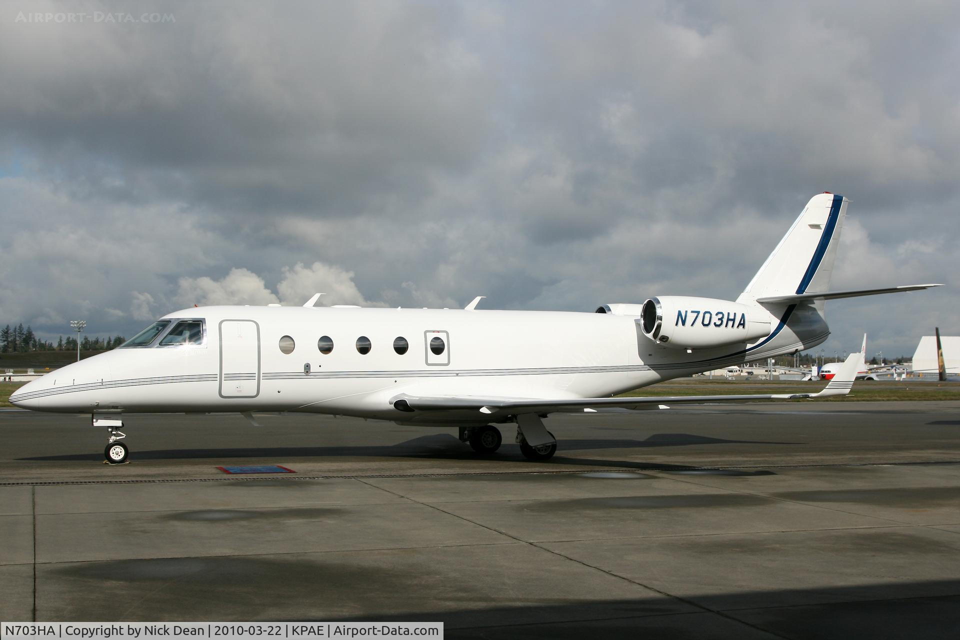 N703HA, 2005 Israel Aircraft Industries Gulfstream G150 C/N 202, KPAE