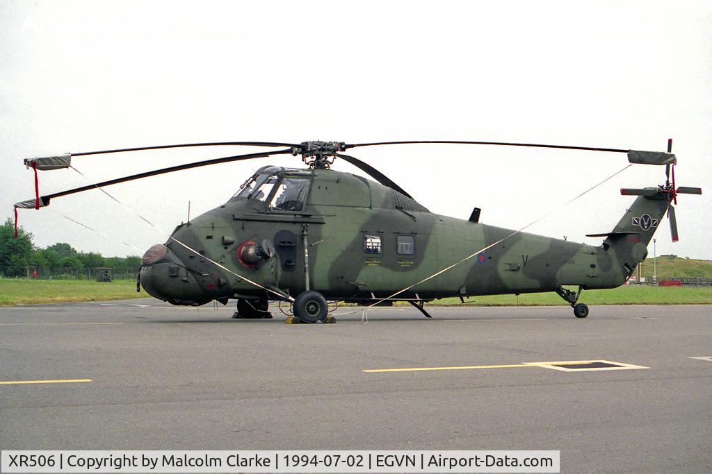 XR506, 1963 Westland Wessex HC.2 C/N WA131, Westland Wessex HC2. At RAF Brize Norton's Photocall 94.