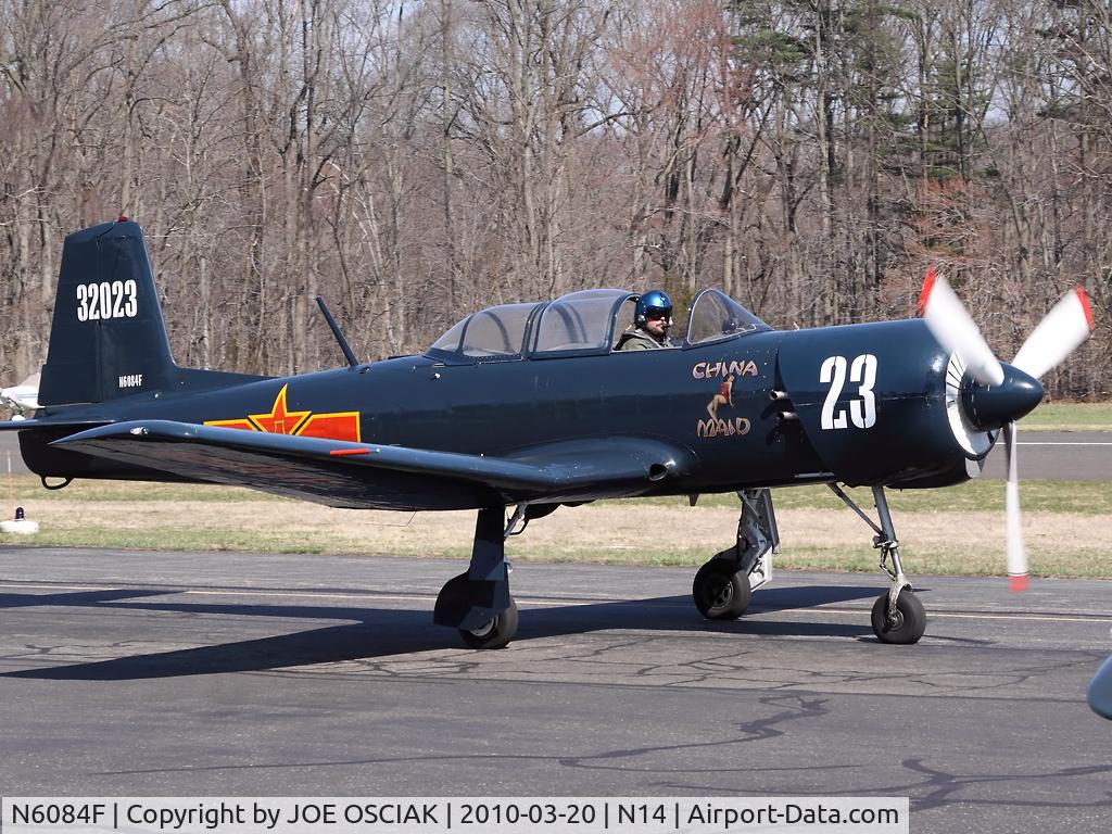 N6084F, 1977 Nanchang CJ-6 C/N 3732023, at the Flying W