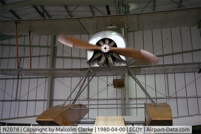 N2078, Sopwith Baby C/N Not found N2078, Sopwith Baby at The Fleet Air Arm Museum, RNAS Yeovilton in 1980.