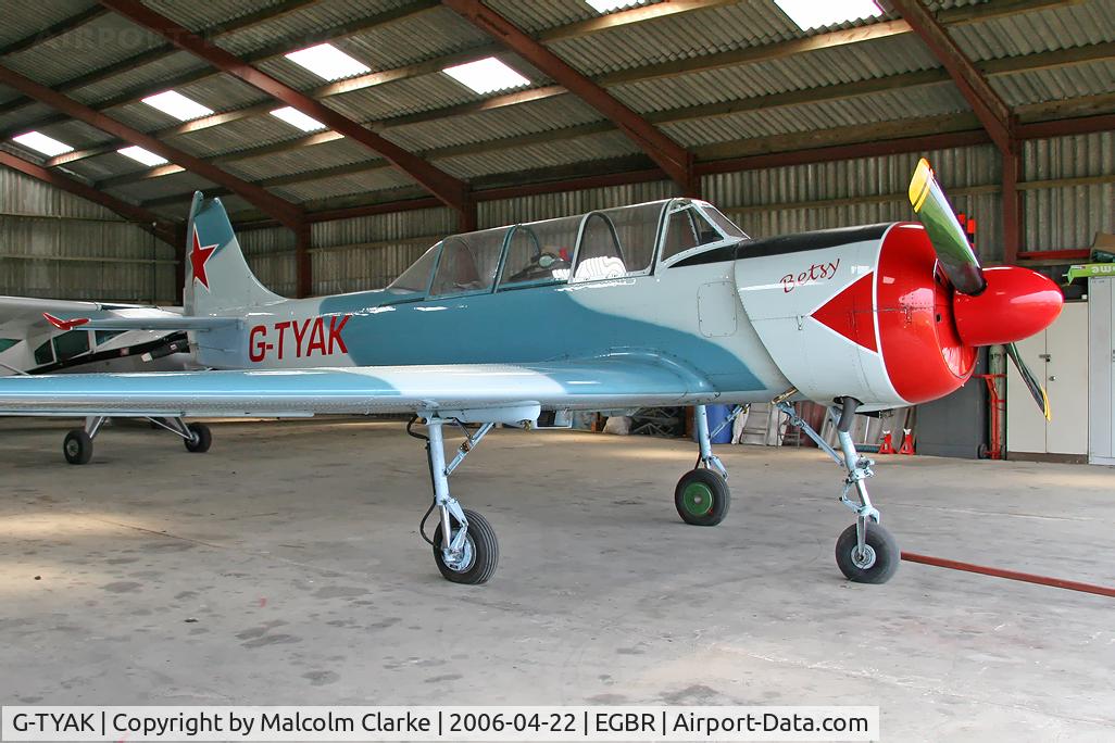 G-TYAK, 1989 Bacau Yak-52 C/N 899907, Bacau Yak-52. 