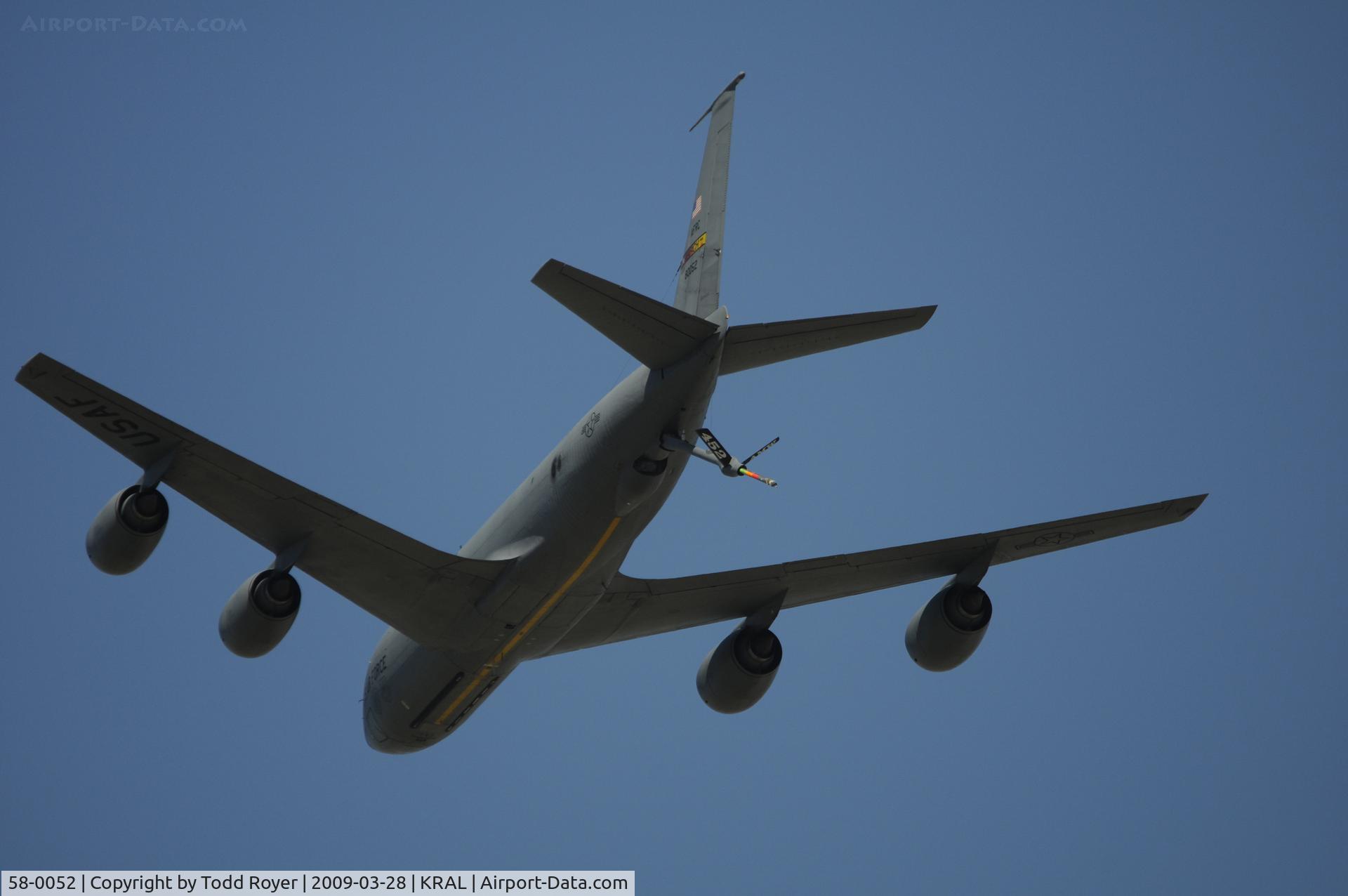 58-0052, 1958 Boeing KC-135R Stratotanker C/N 17797, Riverside Airshow 2009