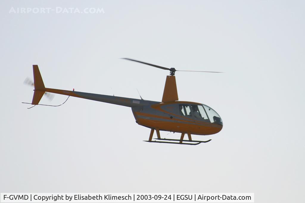 F-GVMD, Robinson R44 C/N 699, at Duxford Airfield