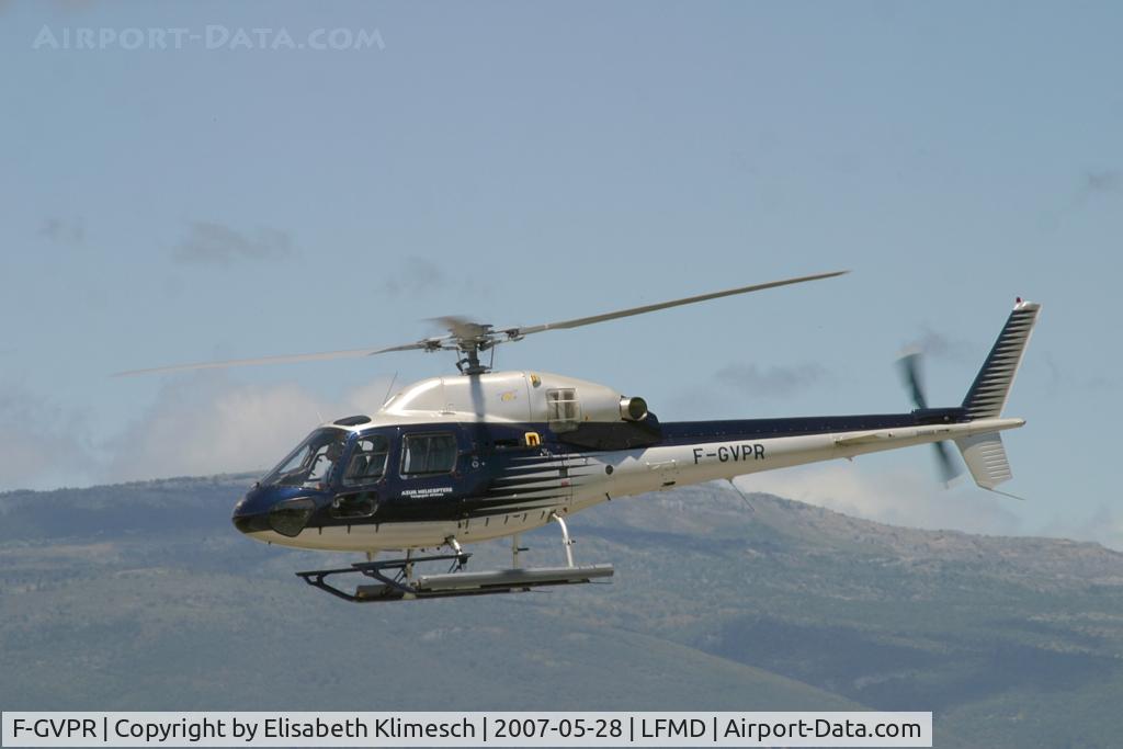 F-GVPR, Eurocopter AS-355N Ecureuil 2 C/N 5726, at Cannes Airport