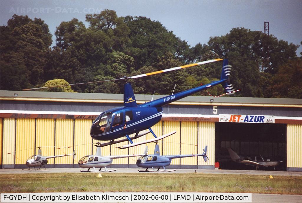 F-GYDH, Robinson ROBINSON R44 C/N 1082, at Cannes Airport