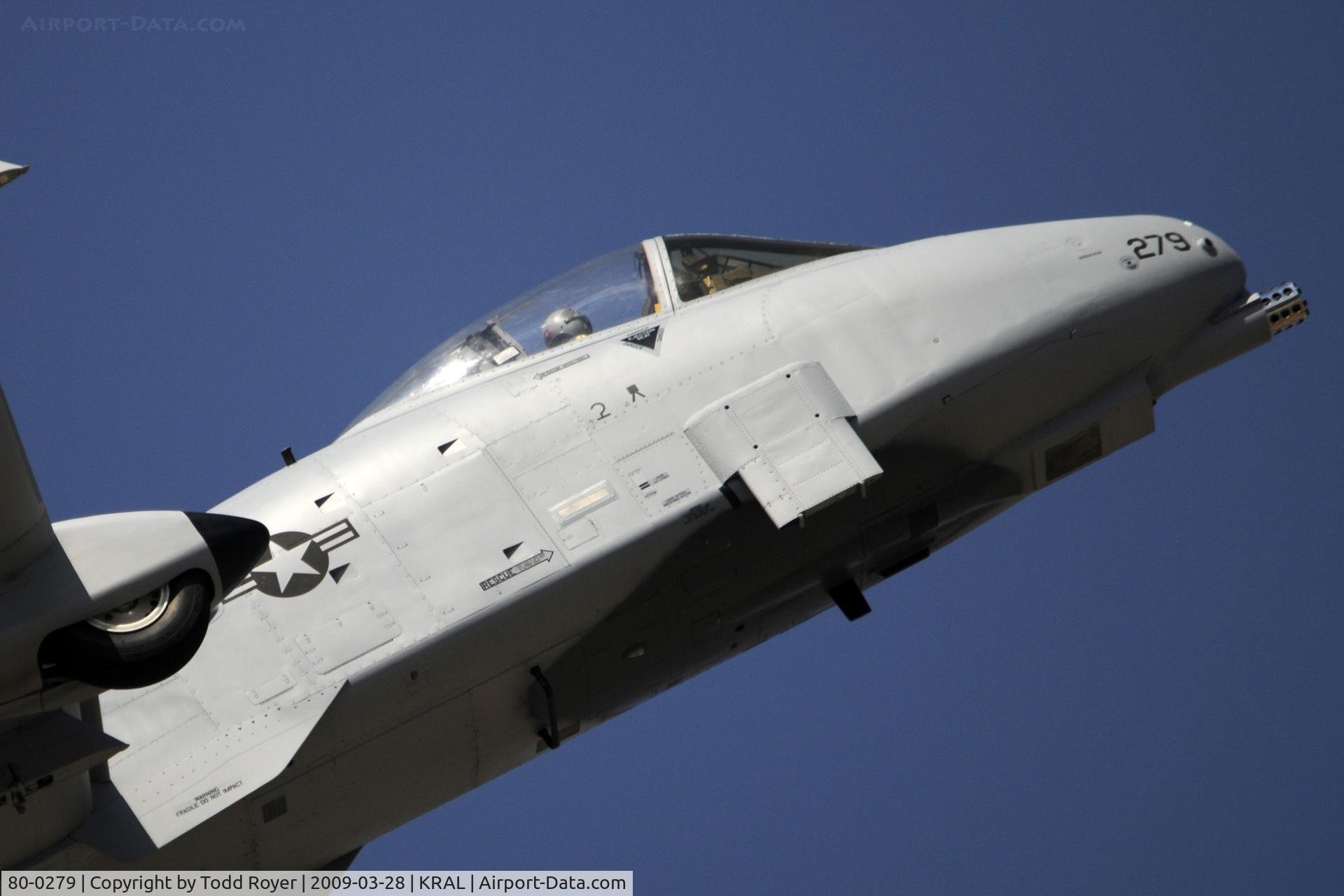 80-0279, 1980 Fairchild Republic A-10C Thunderbolt II C/N A10-0629, Riverside Airshow 2009