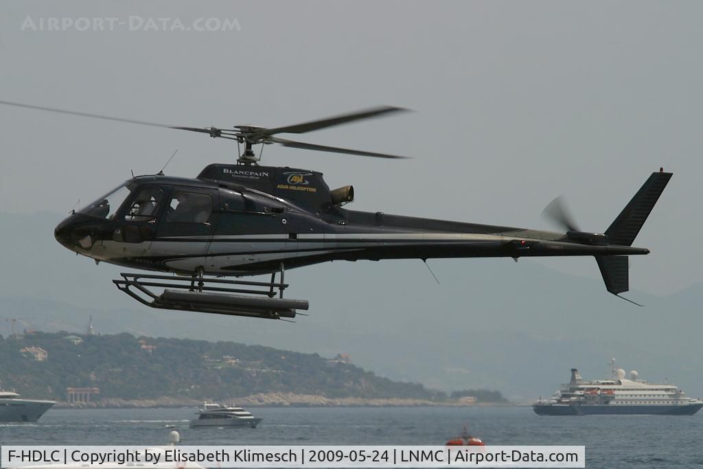 F-HDLC, 1989 Aerospatiale AS-350B-2 Ecureuil C/N 2271, at Monaco Heliport