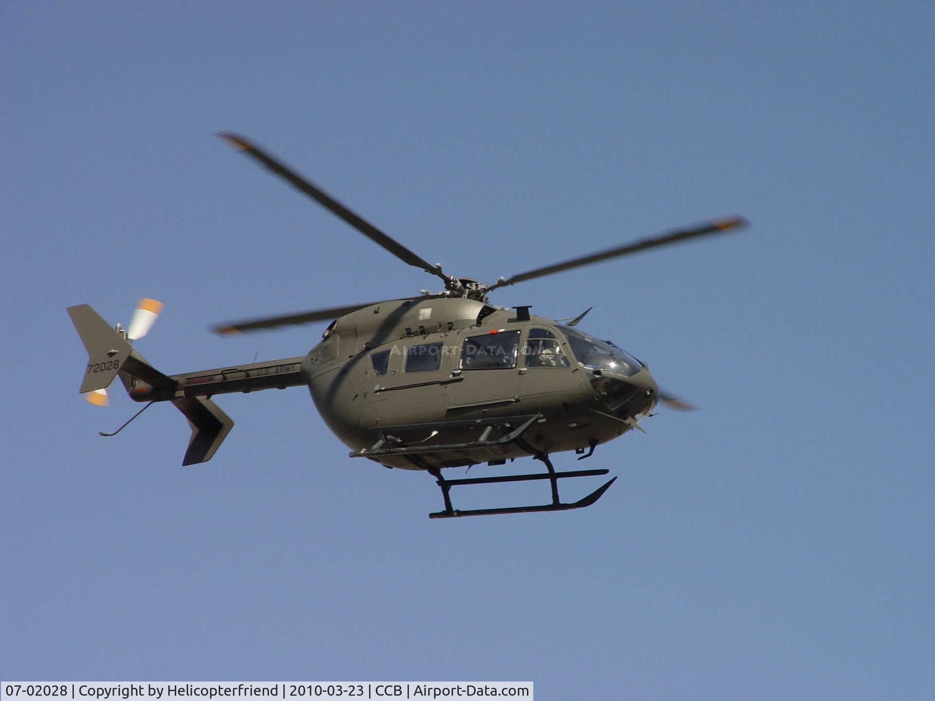 07-02028, 2008 Eurocopter UH-72A Lakota C/N 9160, Enroute to helipads eastside at Cable