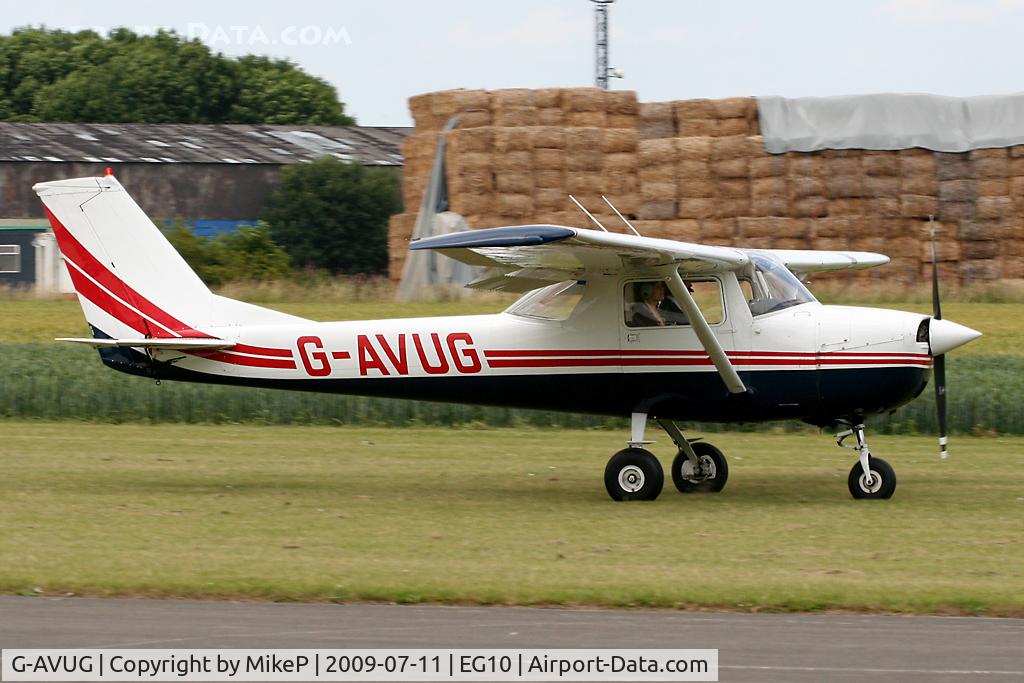 G-AVUG, 1967 Reims F150H C/N 0234, Arriving at Breighton.