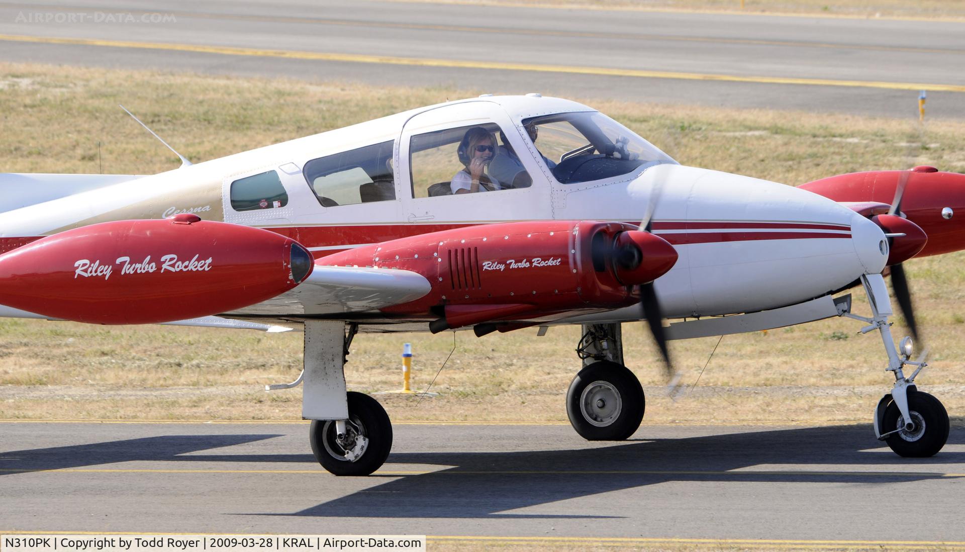 N310PK, 1955 Cessna 310 C/N 35153, Riverside Airshow 2009