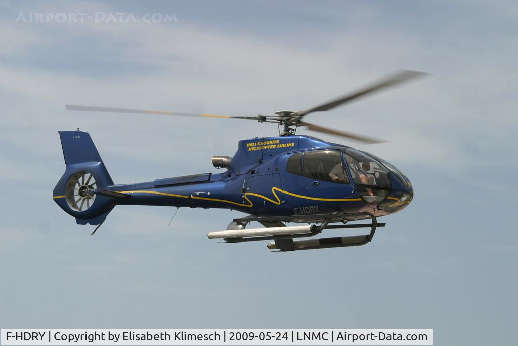 F-HDRY, 2008 Eurocopter EC-130B-4 (AS-350B-4) C/N 4495, at Monaco Heliport