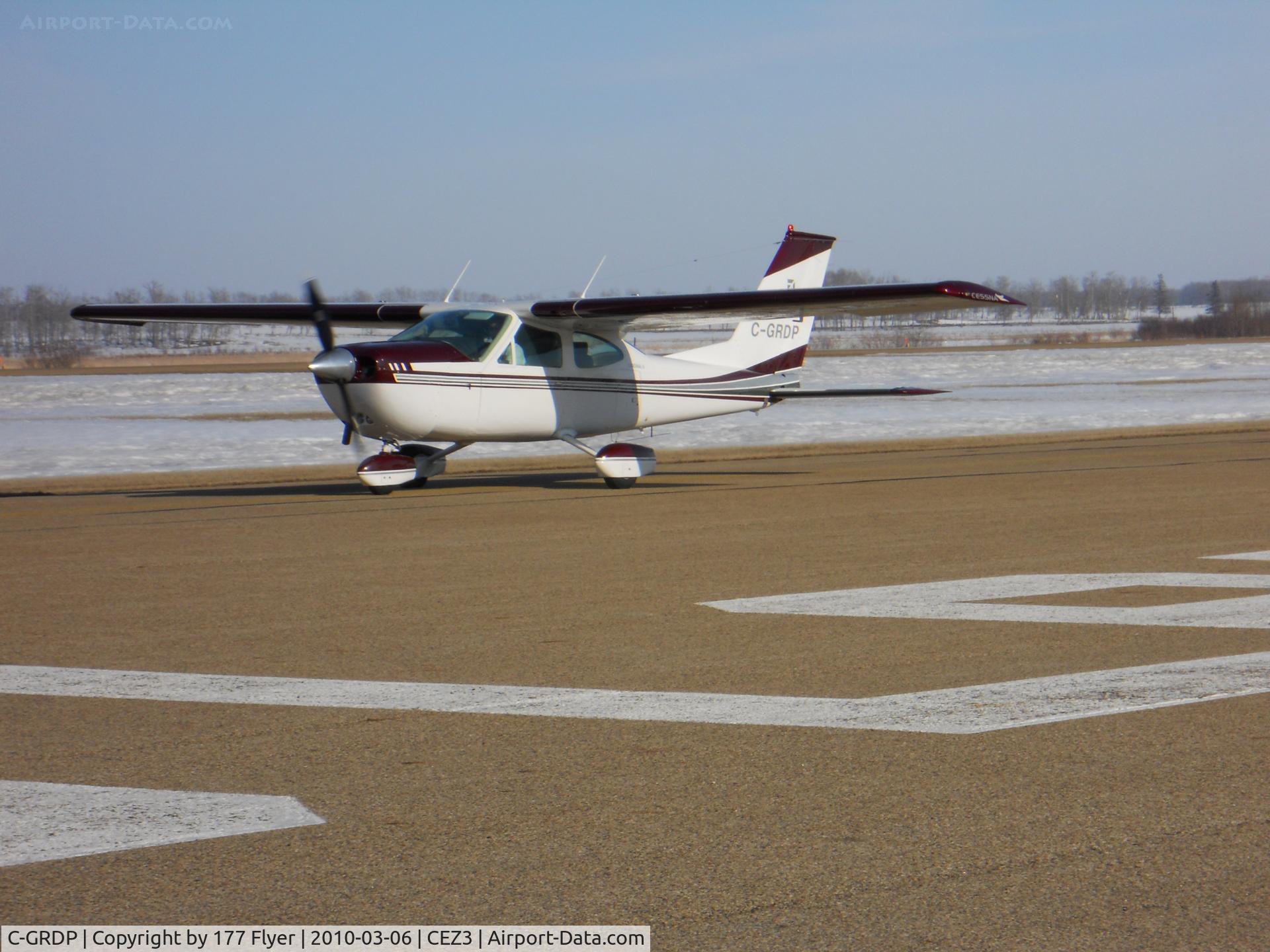 C-GRDP, 1976 Cessna 177B Cardinal C/N 17702504, At Cooking Lake, Alberta