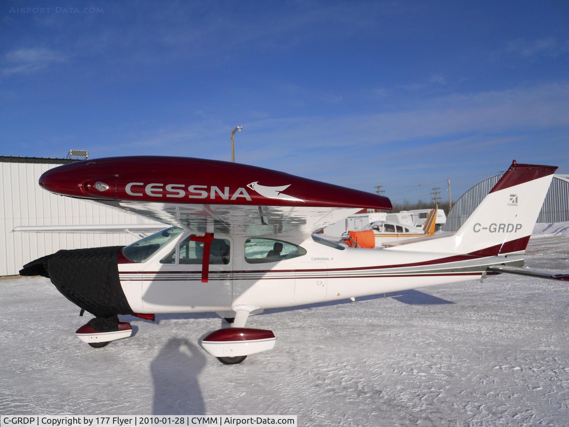 C-GRDP, 1976 Cessna 177B Cardinal C/N 17702504, At Fort McMurray, Alberta