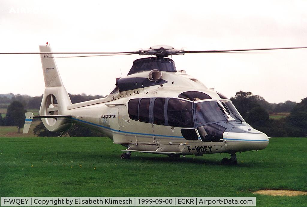F-WQEY, Eurocopter EC-155B C/N 6542, at Redhill Aerodrome